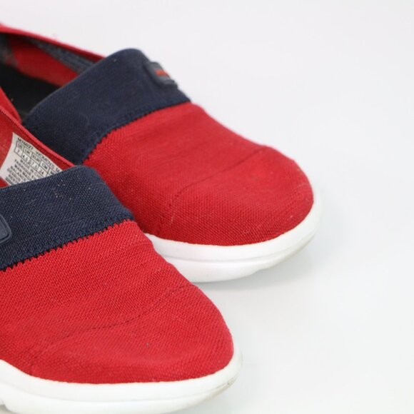 *Rockport Women's XCS Rock On Air Comfort Slip-on Red Berry Gore Sneaker - Picture 2 of 5